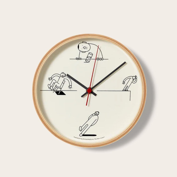Richard McGuire’s Full-Tilt Wall Clock - The New Yorker