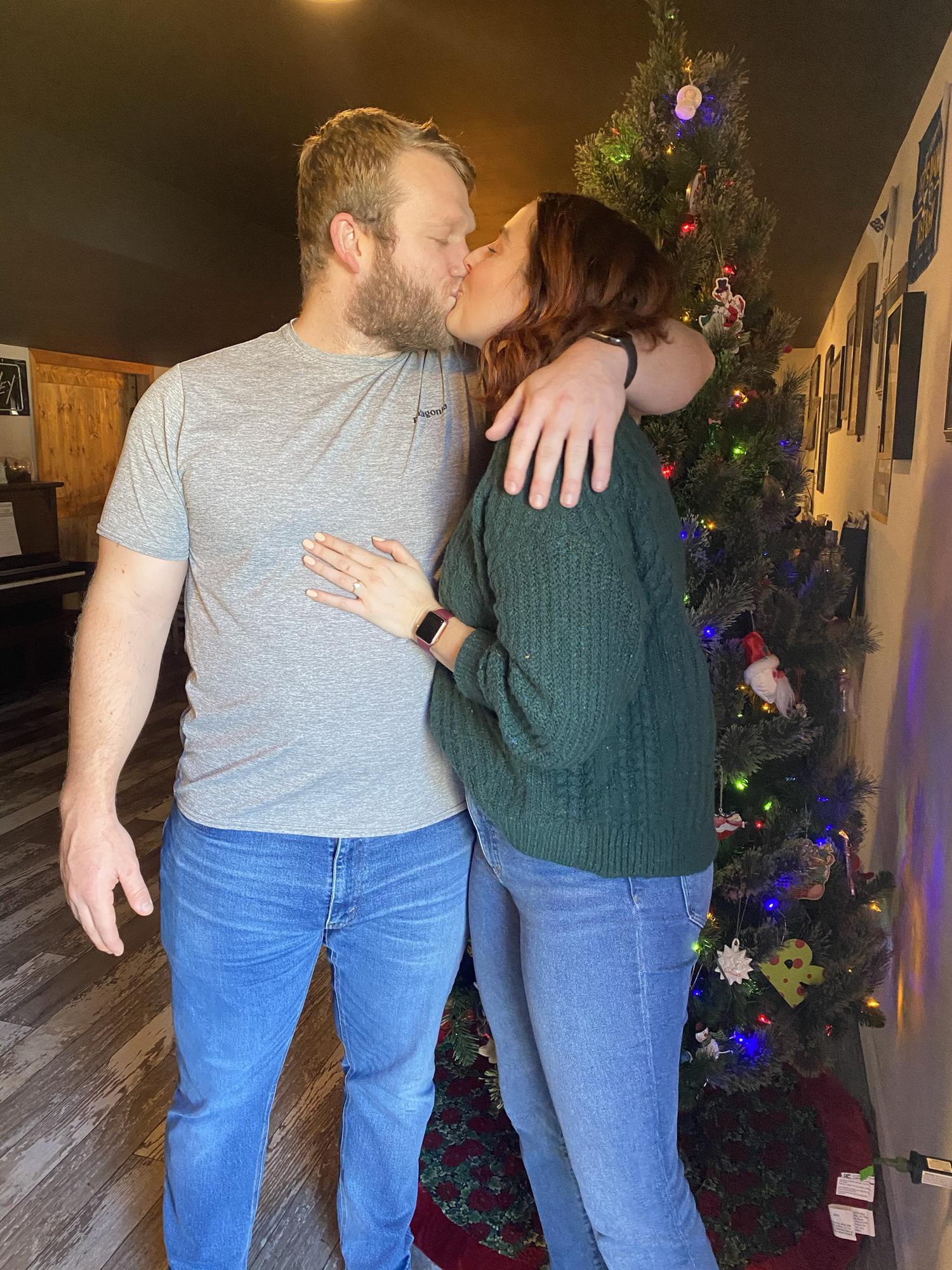 The day we got engaged!