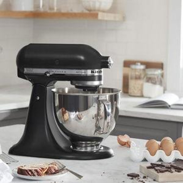 Black KitchenAid, Artisan Stand Mixer, 5 Qt | Zola