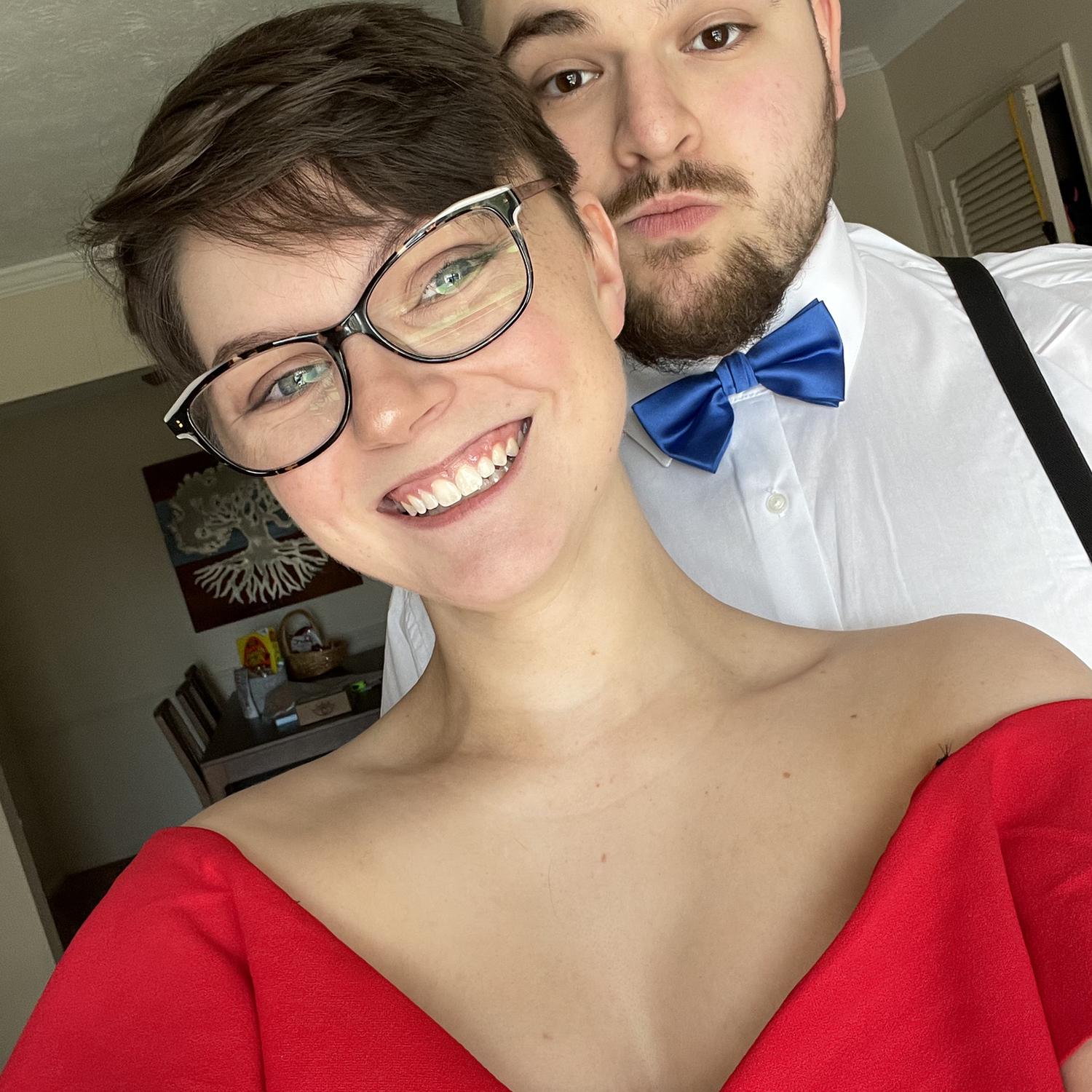 Us all dolled up for my sorority formal!!