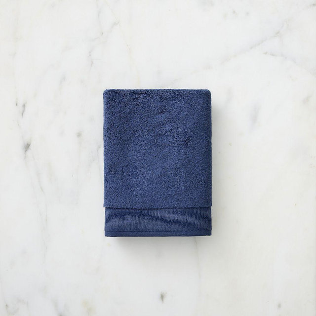 Luxe Fibrosoft Hand Towel, Ink Blue