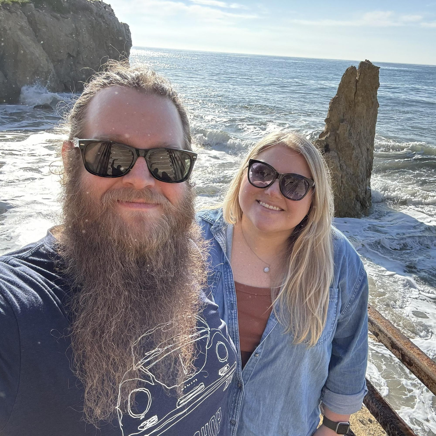 A stop in Malibu on our way to Big Sur