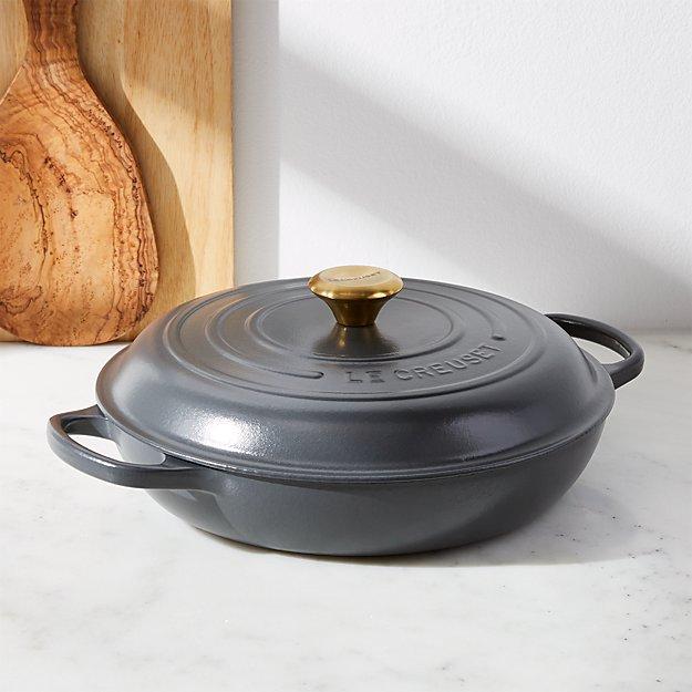 Le Creuset ® Signature 3.5-Qt. Graphite Grey Everyday Pan