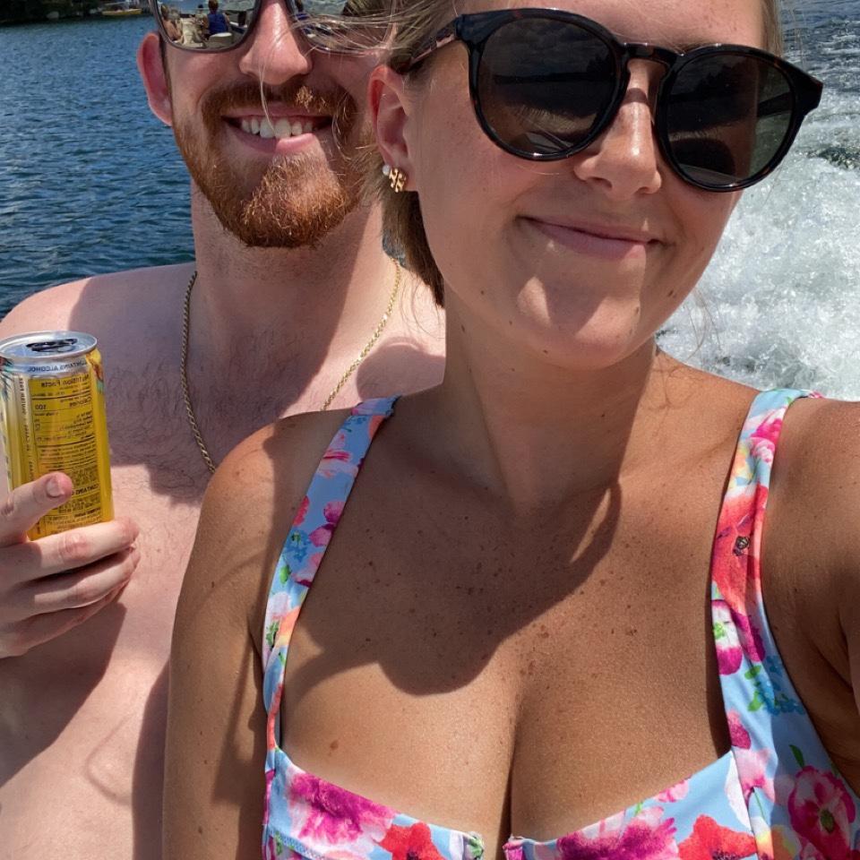 Lake selfie