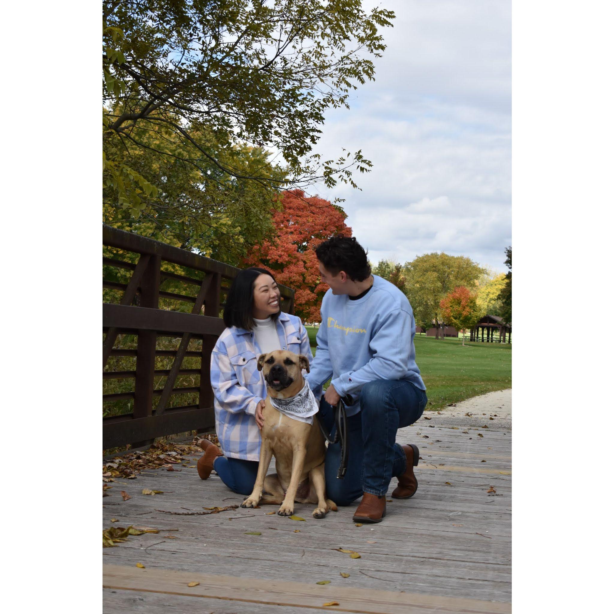 Our first Christmas card photo shoot ever! 2022