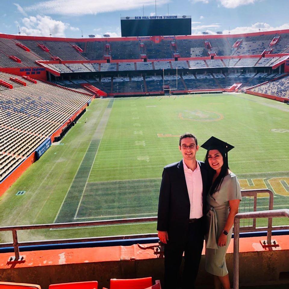 Jheny's UF MBA graduation!