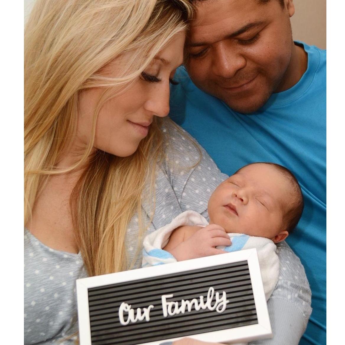 Our first picture together as a family of three! 2/15/2019