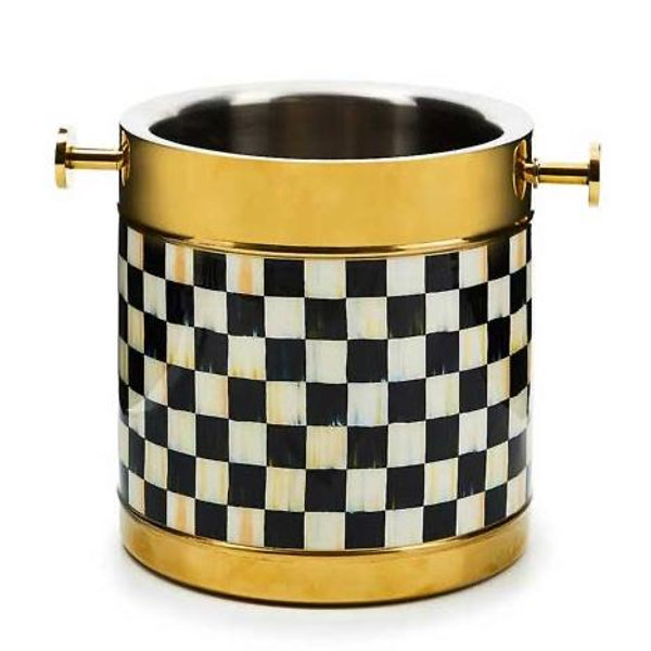 Gold Courtly Check 3260 Barware Ice Bucket