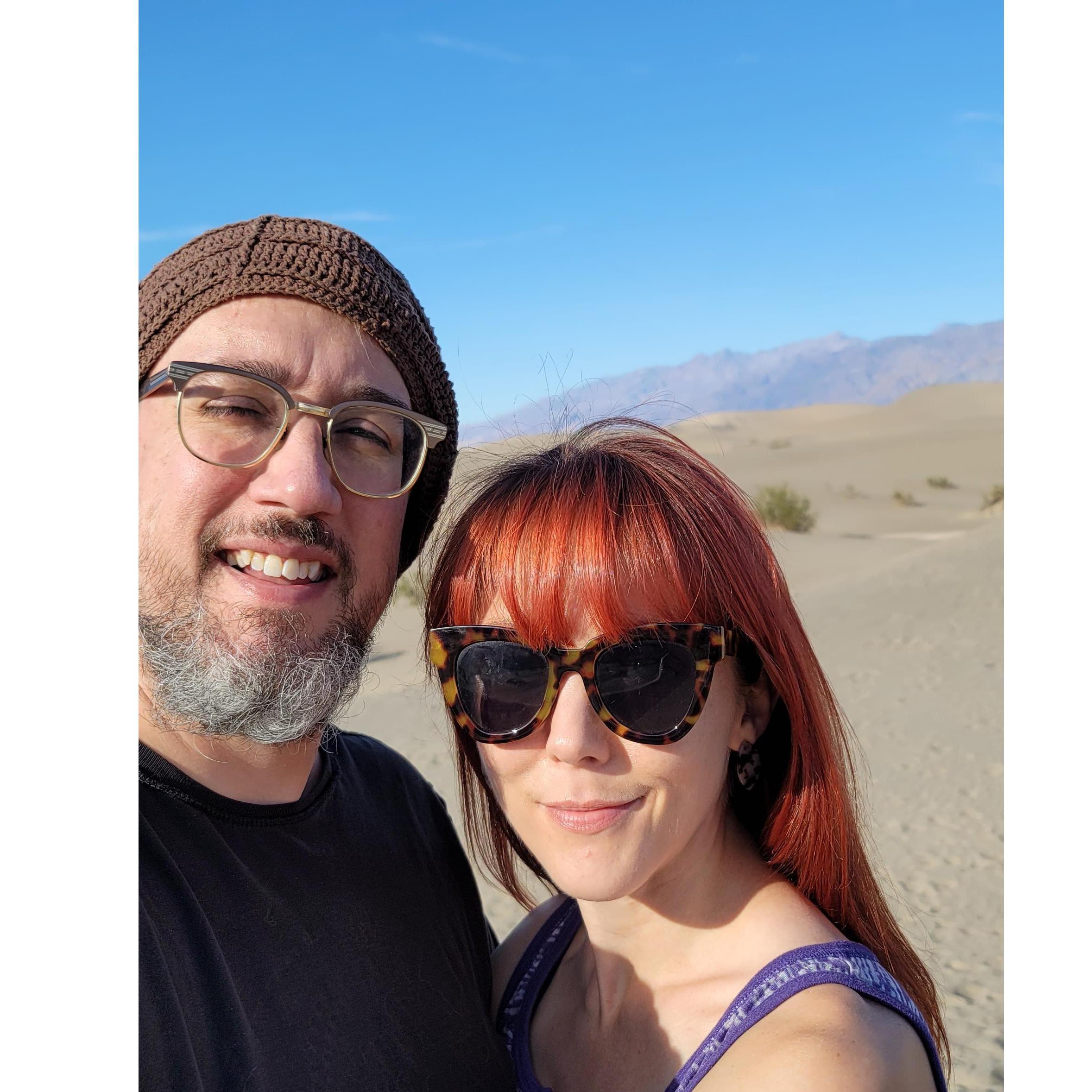 Jayk and Erin in Death Valley