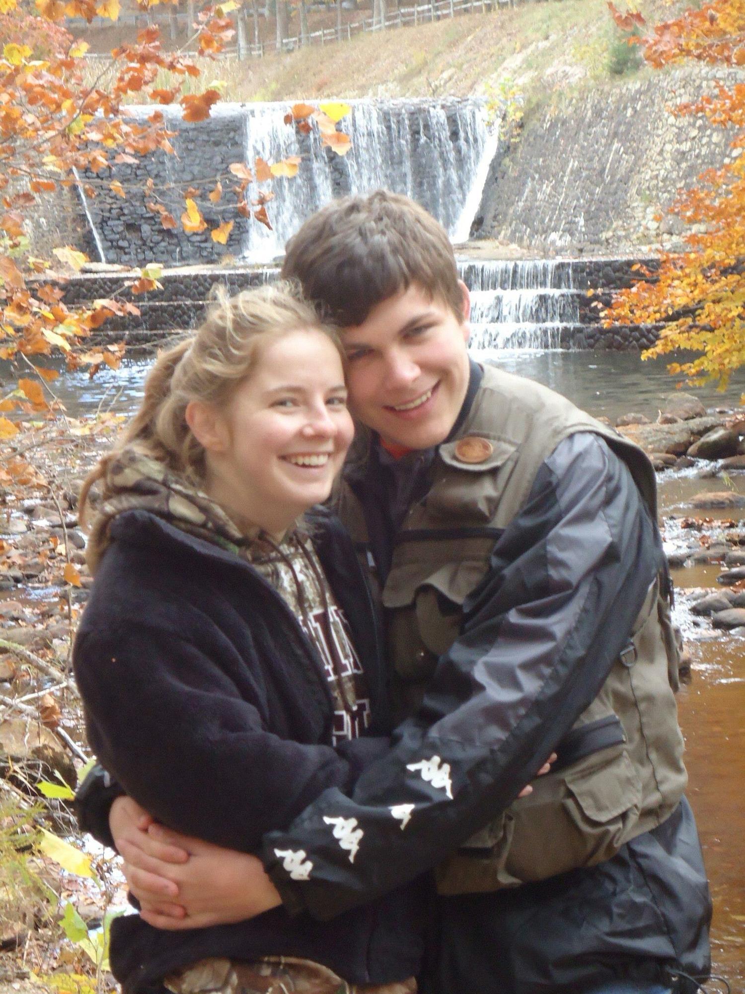 Our first camping trip together at Douthat State Park in southwest Virginia. The first of many fun camping weekends with Alex's family!