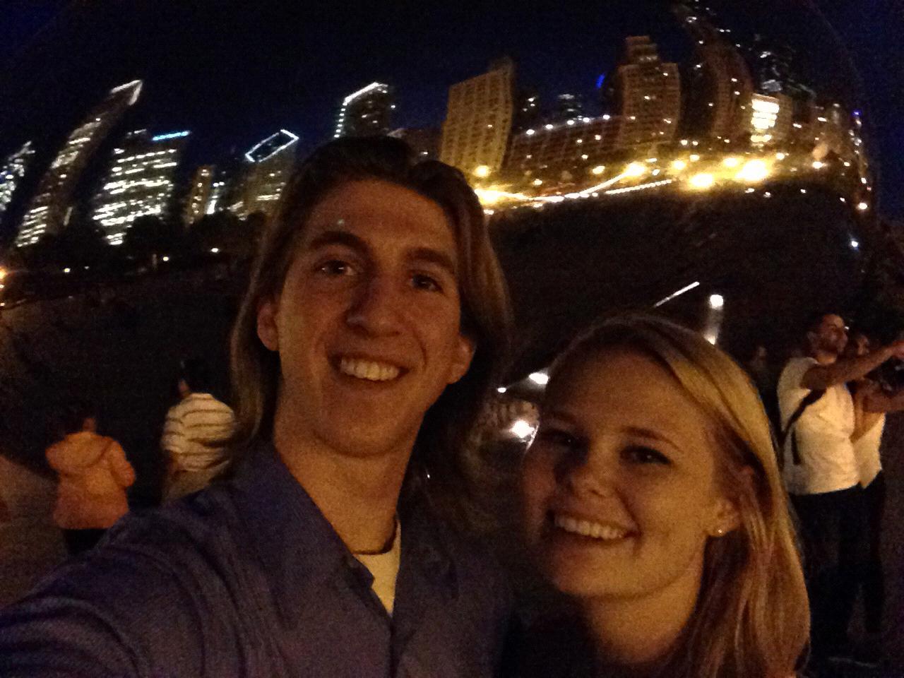 1 Year Anniversary 
Dinner at  Millennium Park 2015
