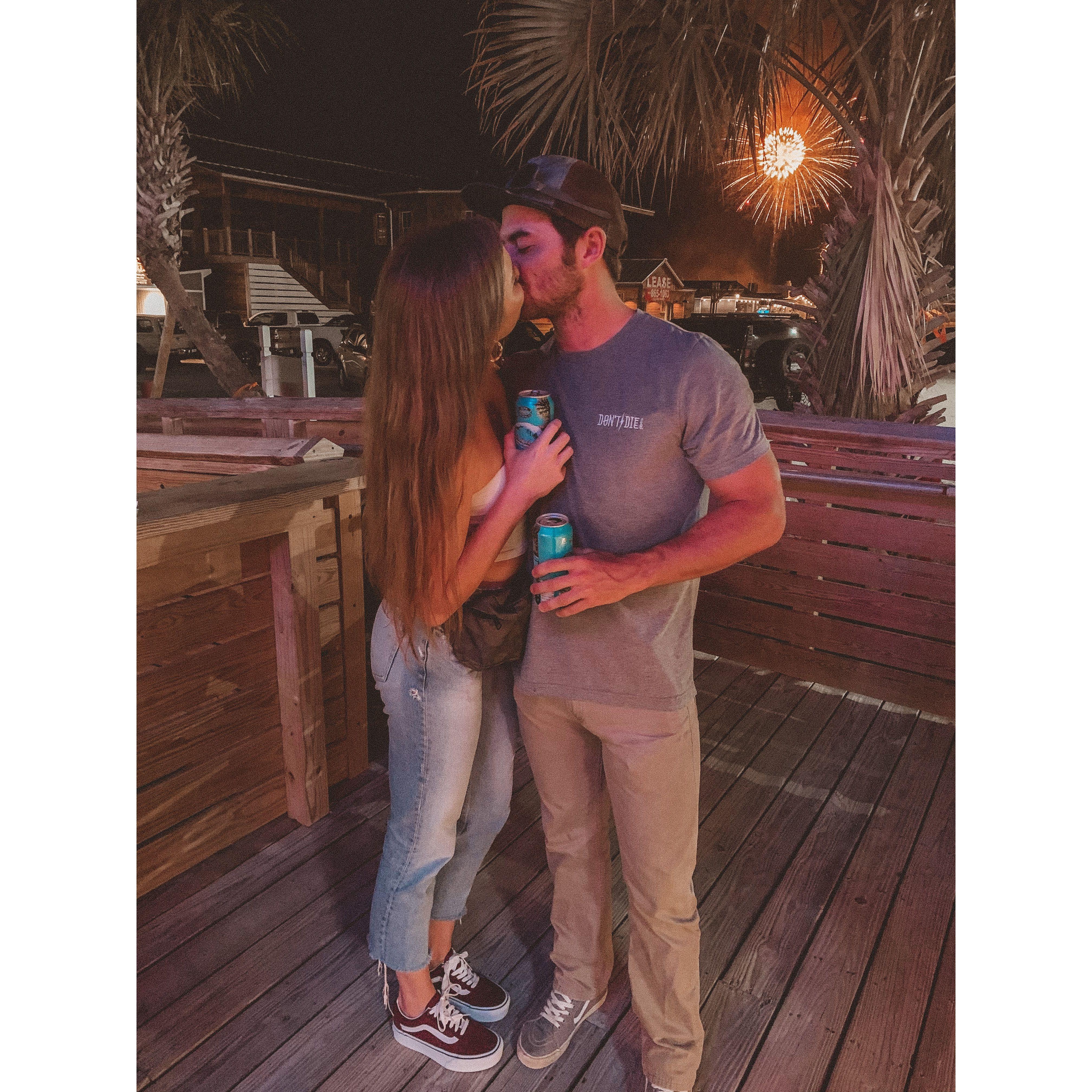 Our first summer together in Destin, FL