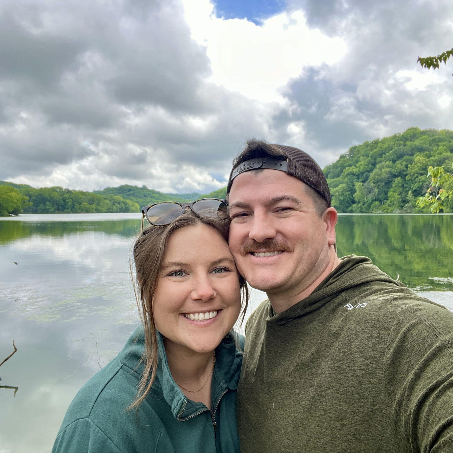 At Clayton's childhood favorite - Radnor Lake