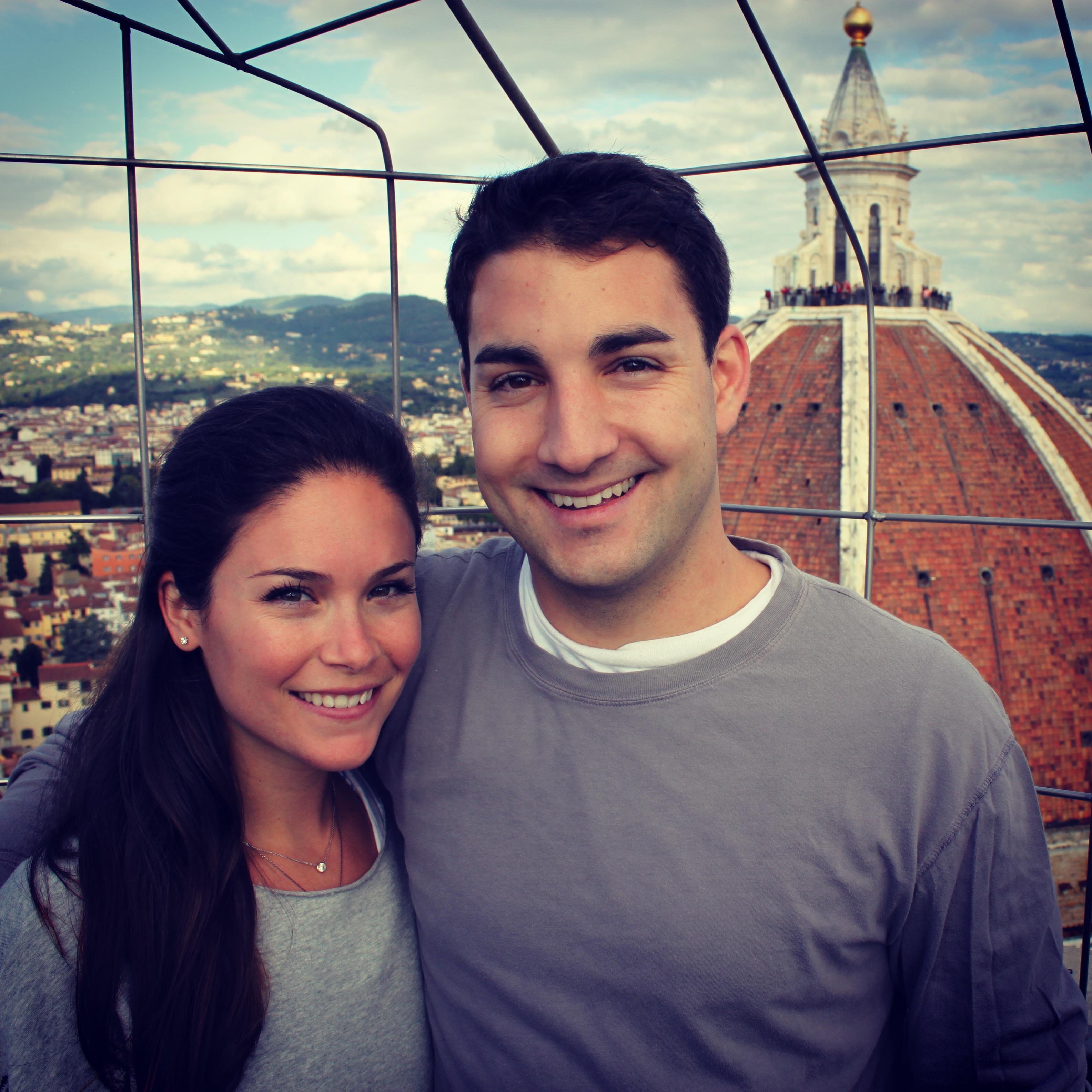 our trip to Italy after a few weeks of meeting each other
