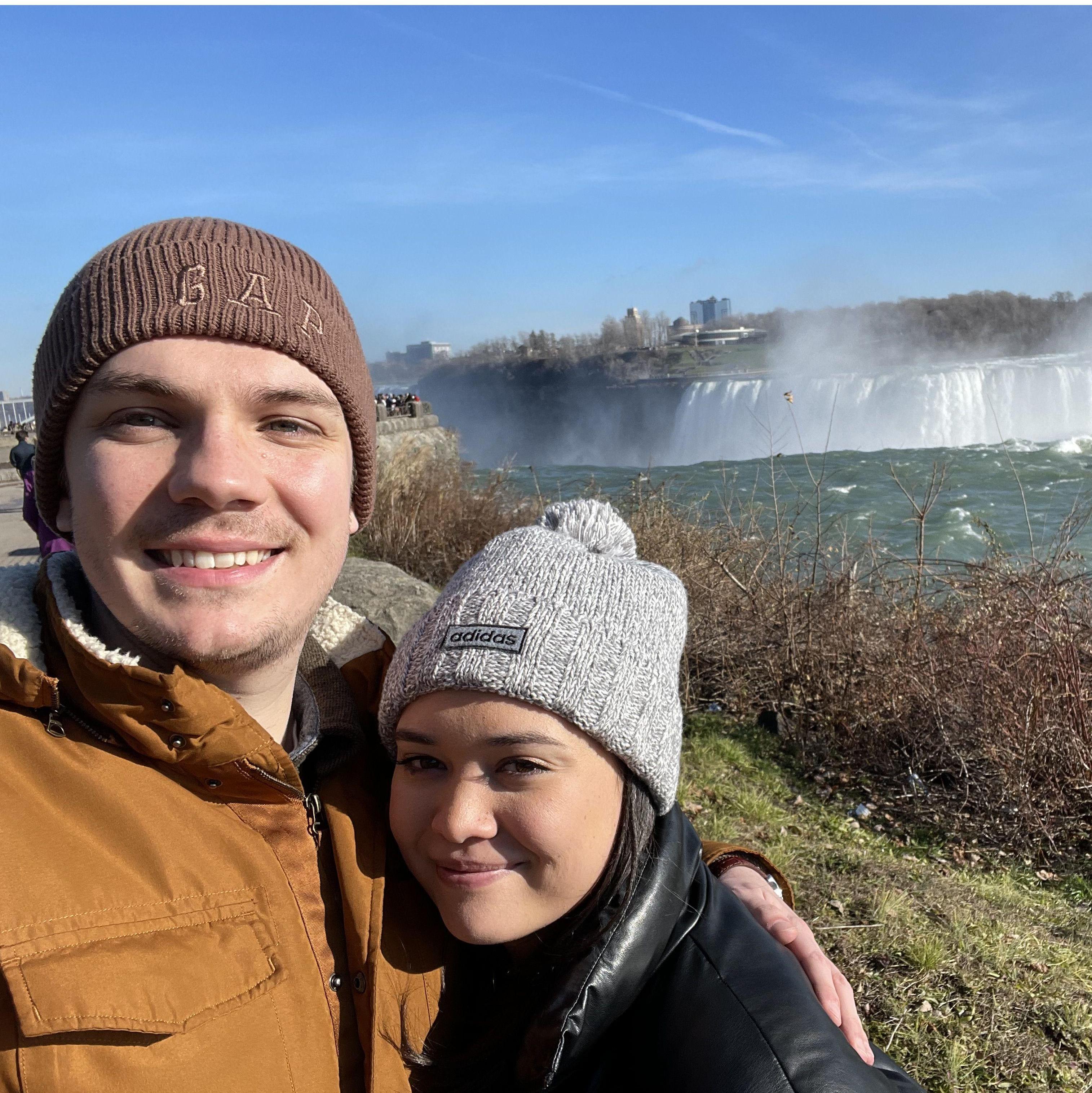 Niagara Falls during thanksgiving weekend 2022.