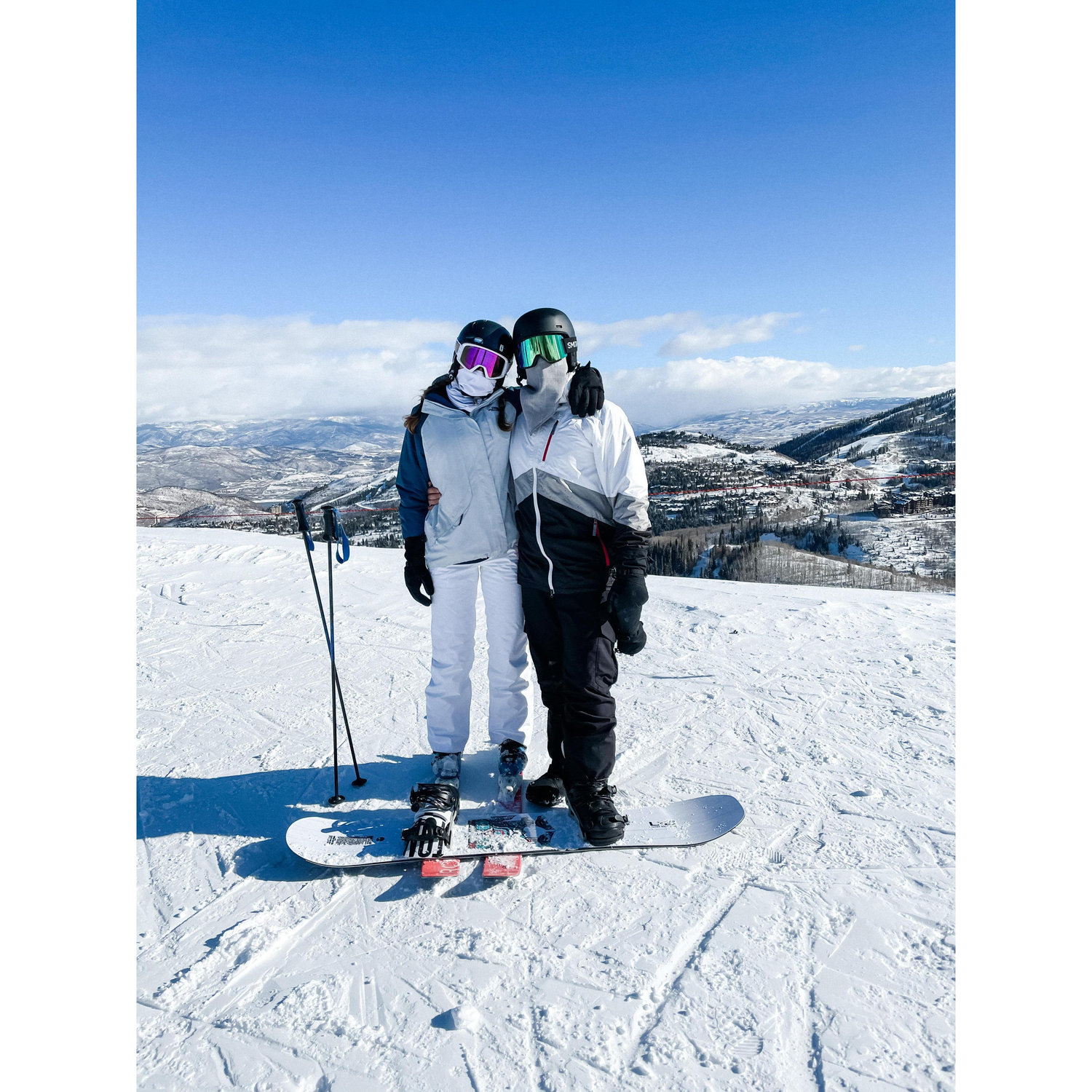 Our ski trip to Park City, Utah - senior year. 2021