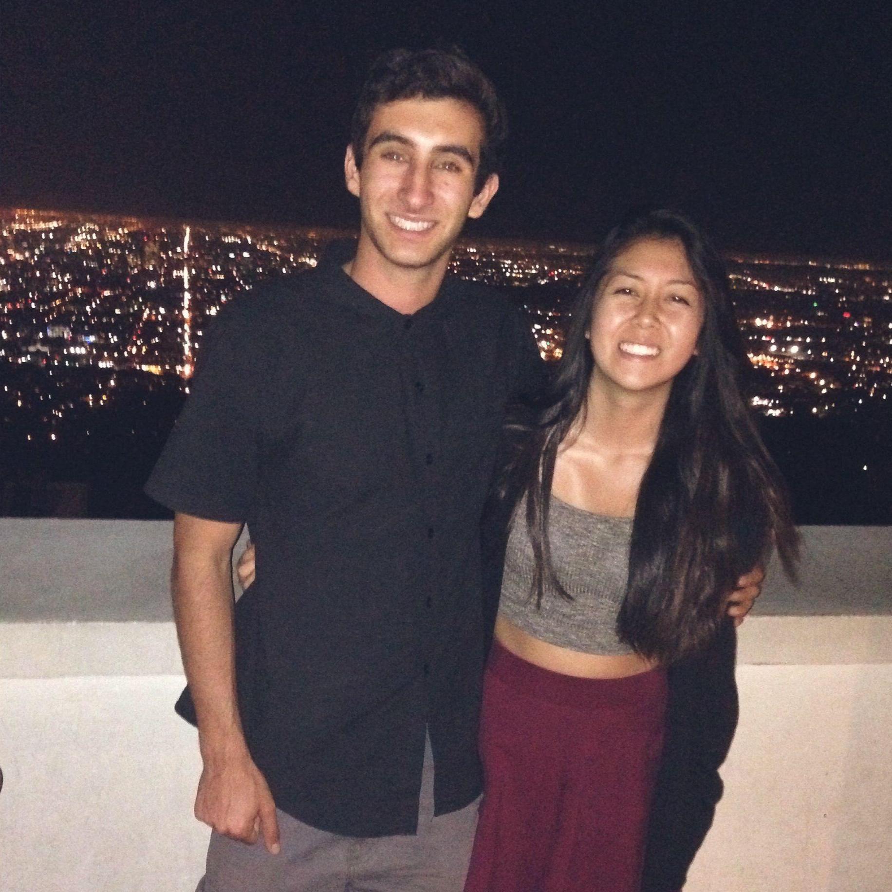 Six month anniversary at Griffith Observatory (April 2015)