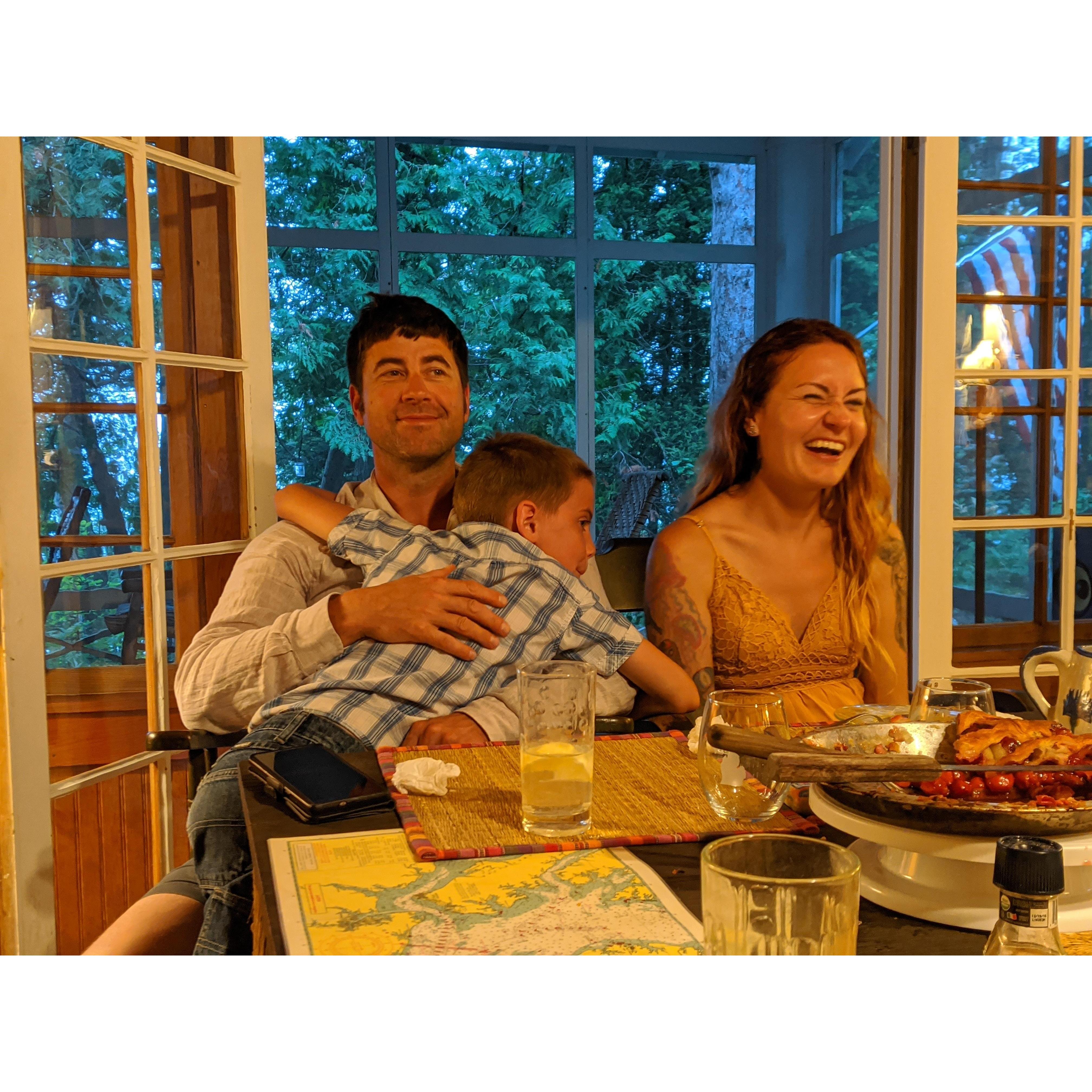 There was no shortage of hugs and laughter at our week-long Leland celebration!