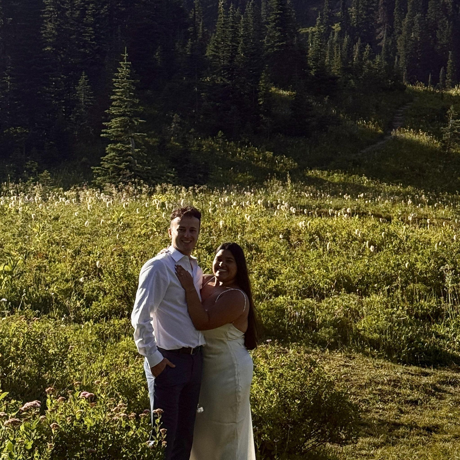 Fun Fact! We actually took engagement photos in both California and Washington