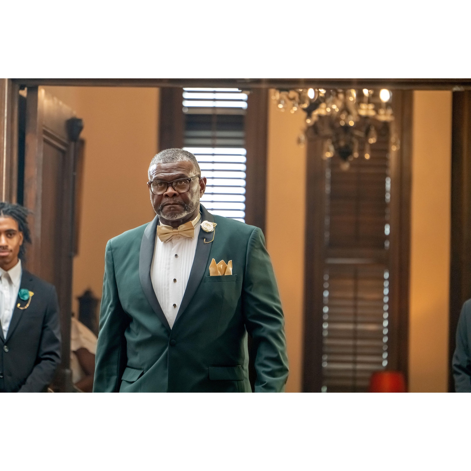 Groomsman ceremony entrance