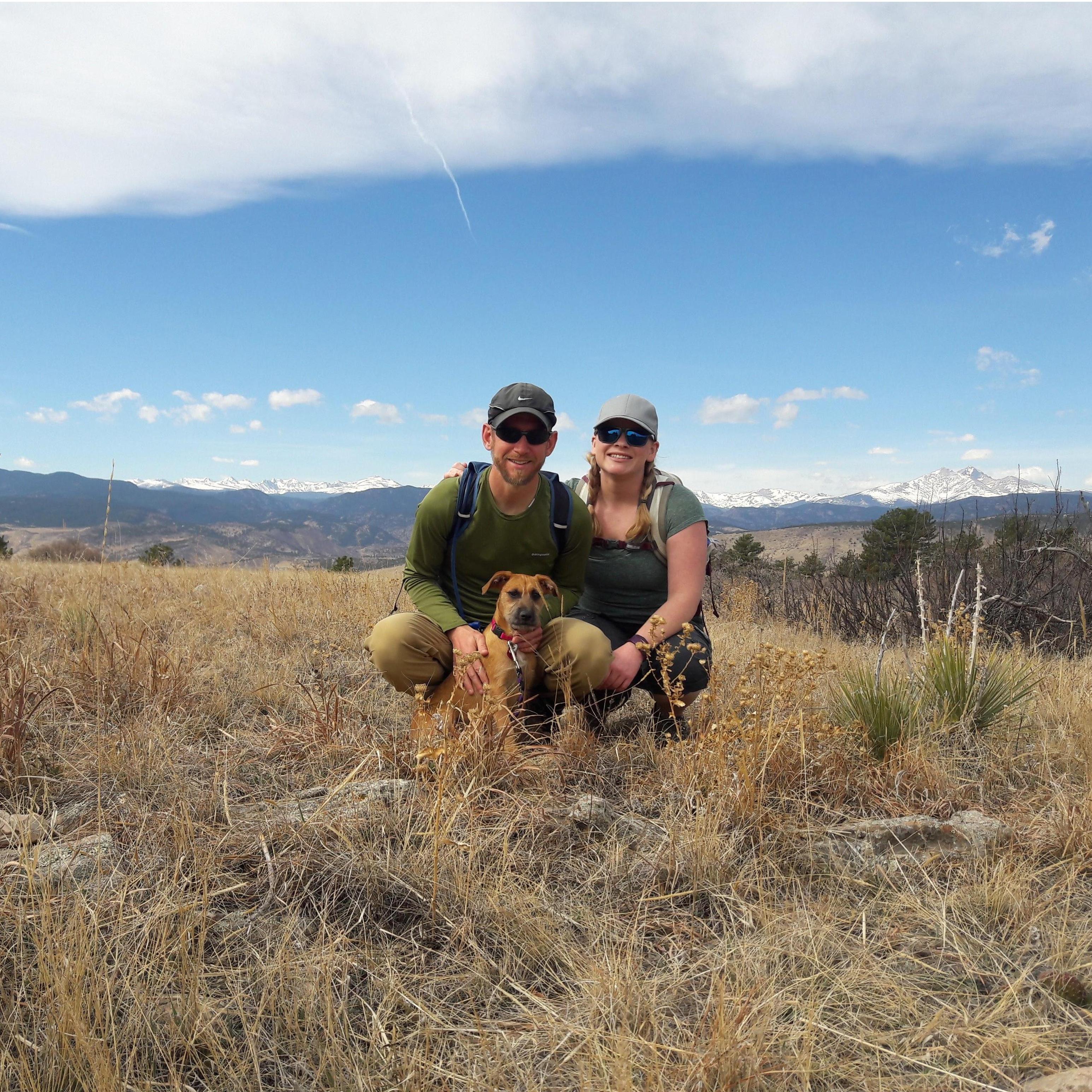 Our first hike with Penny! We ended up carrying her the majority of the way back to the car. Rabbit Mountain 2016