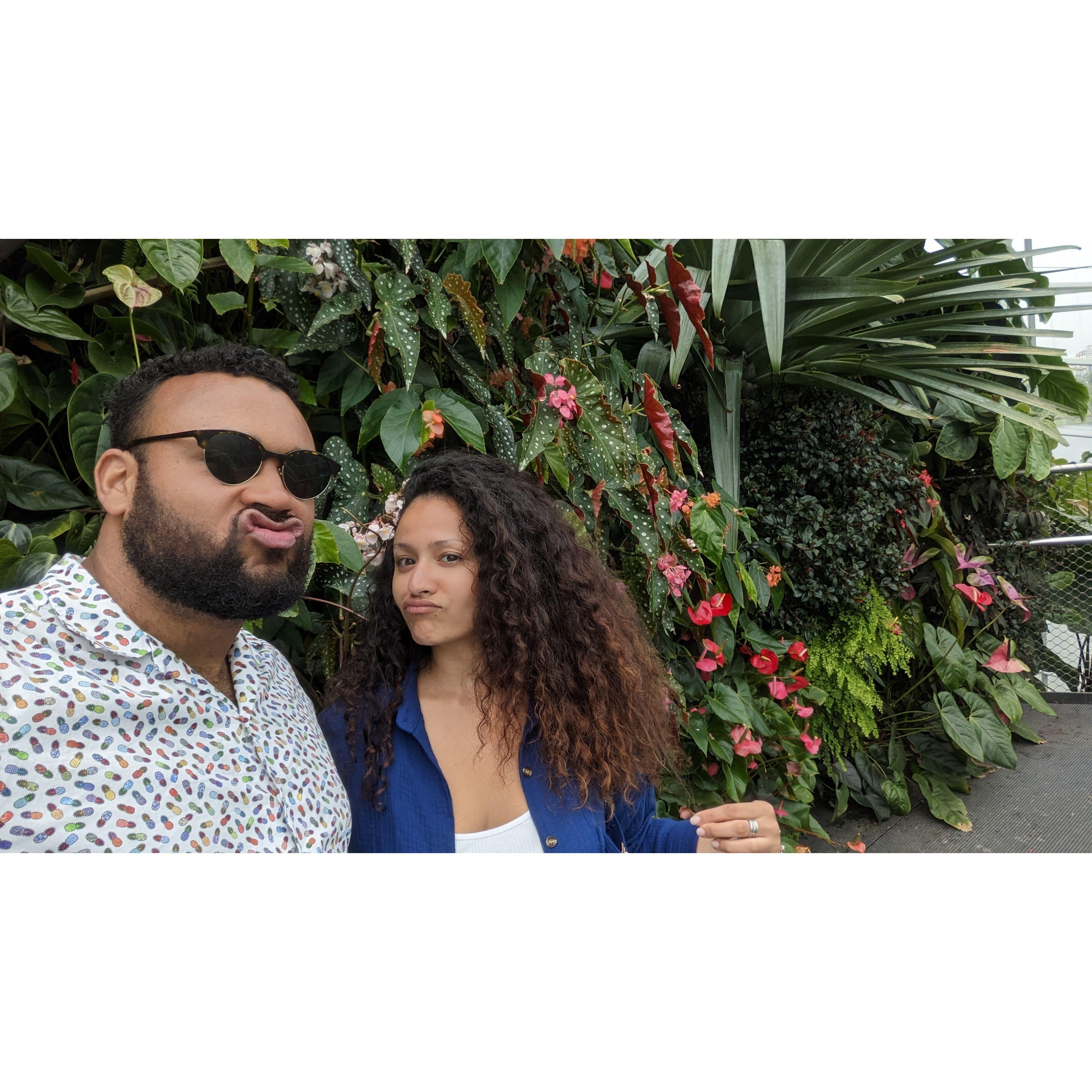 In Singapore at the Botanical Gardens