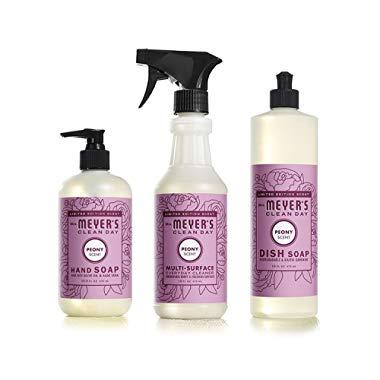 Mrs. Meyers Clean Day Kitchen Basics Set (Peony)
