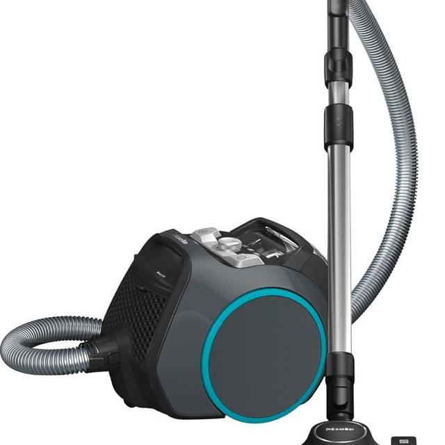 Miele Boost CX1 Canister Vacuum, Grey/Blue