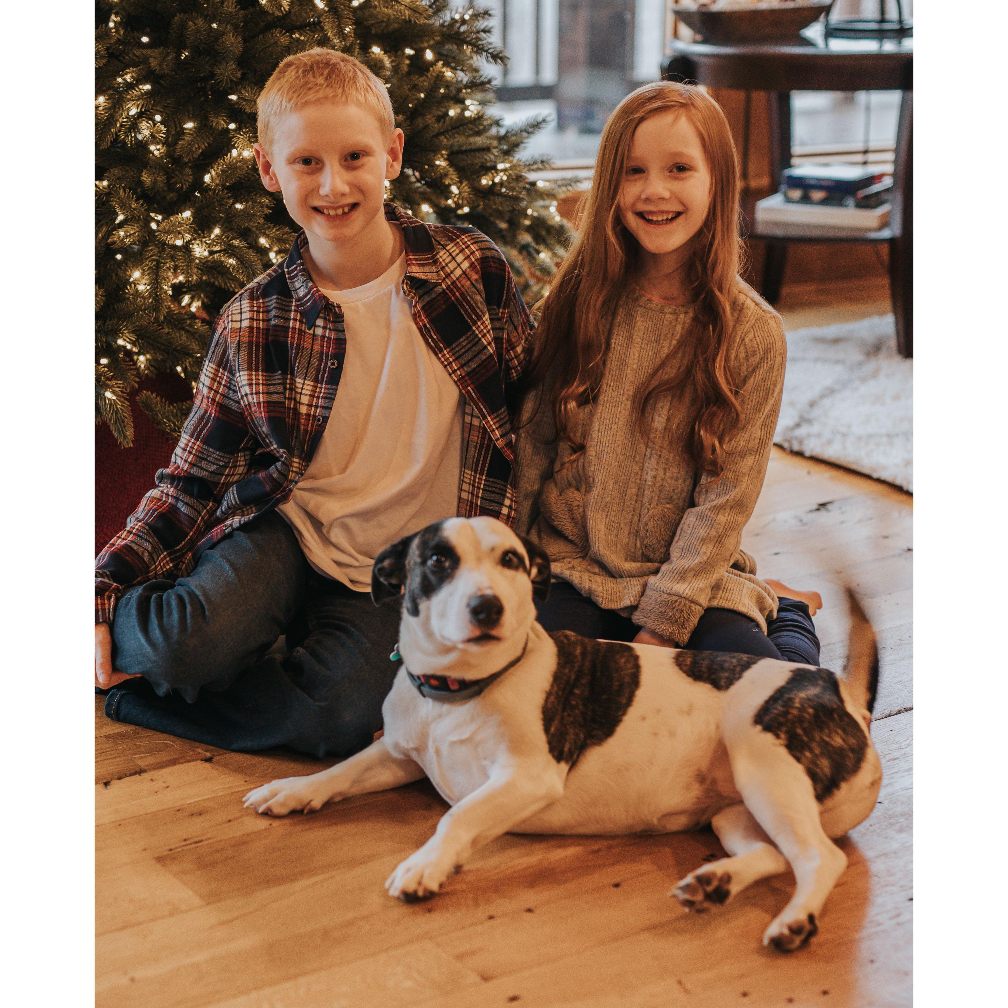 Sam & Aurora with Oreo (December 2023)