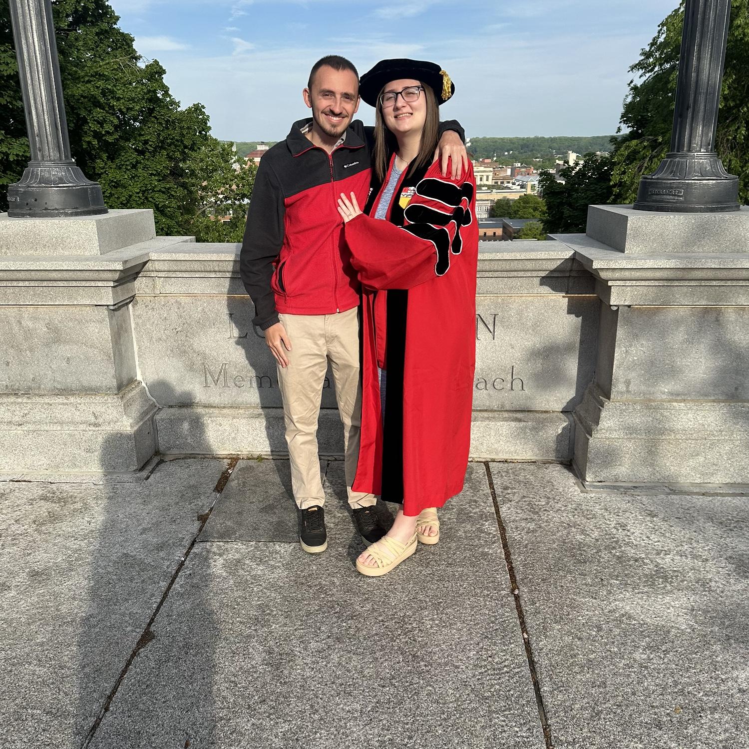 Lauren’s doctoral graduation
