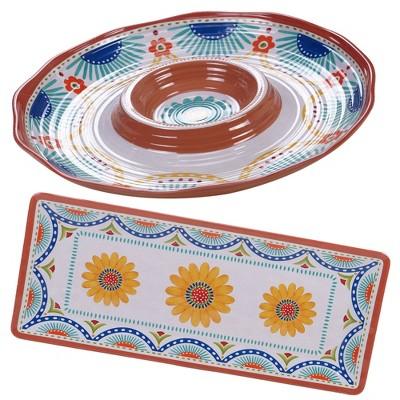 Vera Cruz 2pc Melamine Hostess Set - Certified International