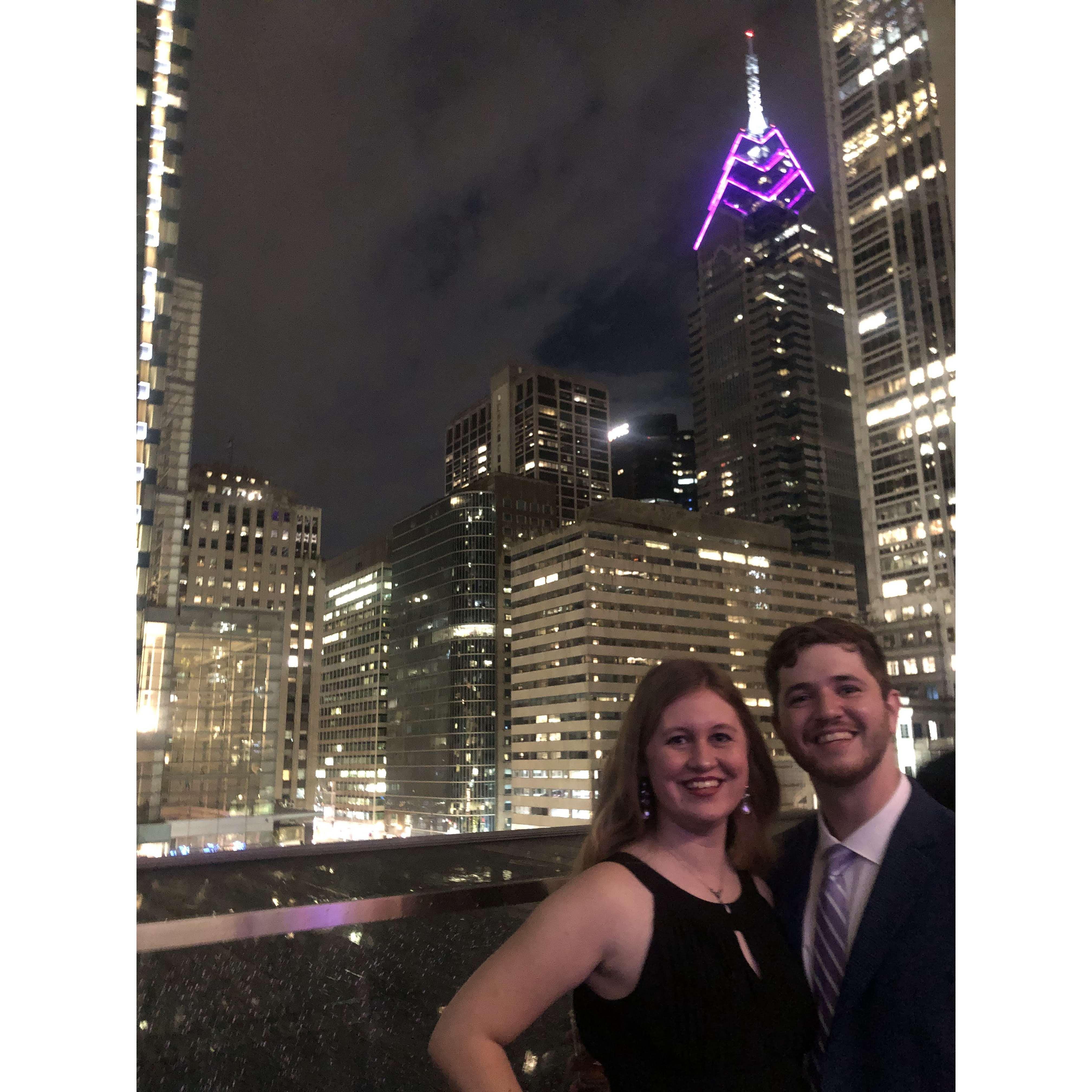 Law school prom in Center City