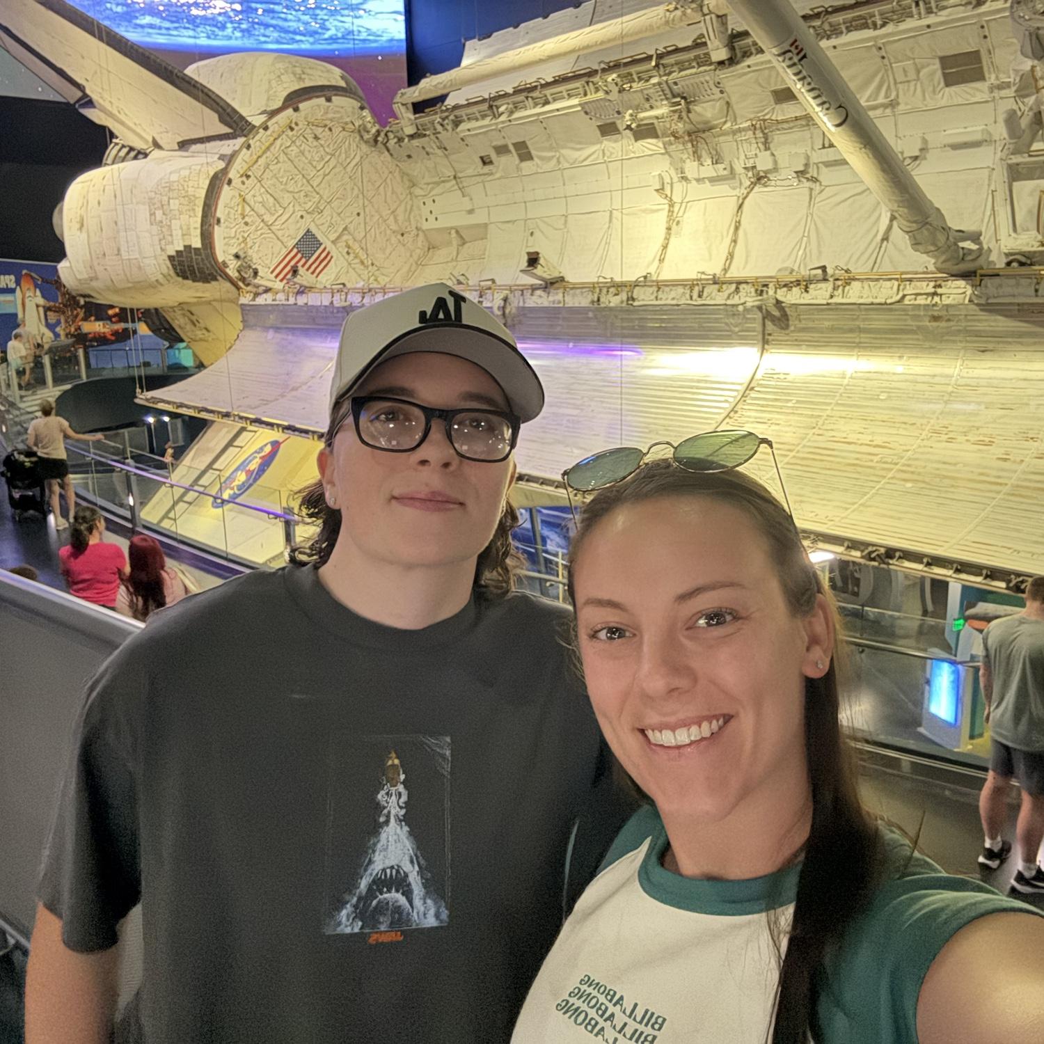 Zoey’s birthday gift was a trip to the Kennedy Space Center. Such a cool place!