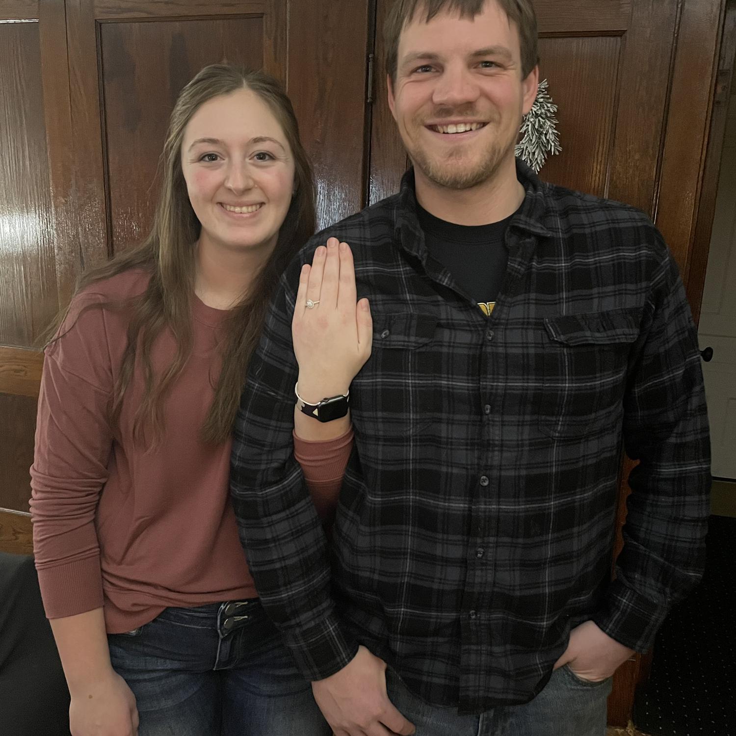 Our first New Year’s Eve as an engaged couple 🎊