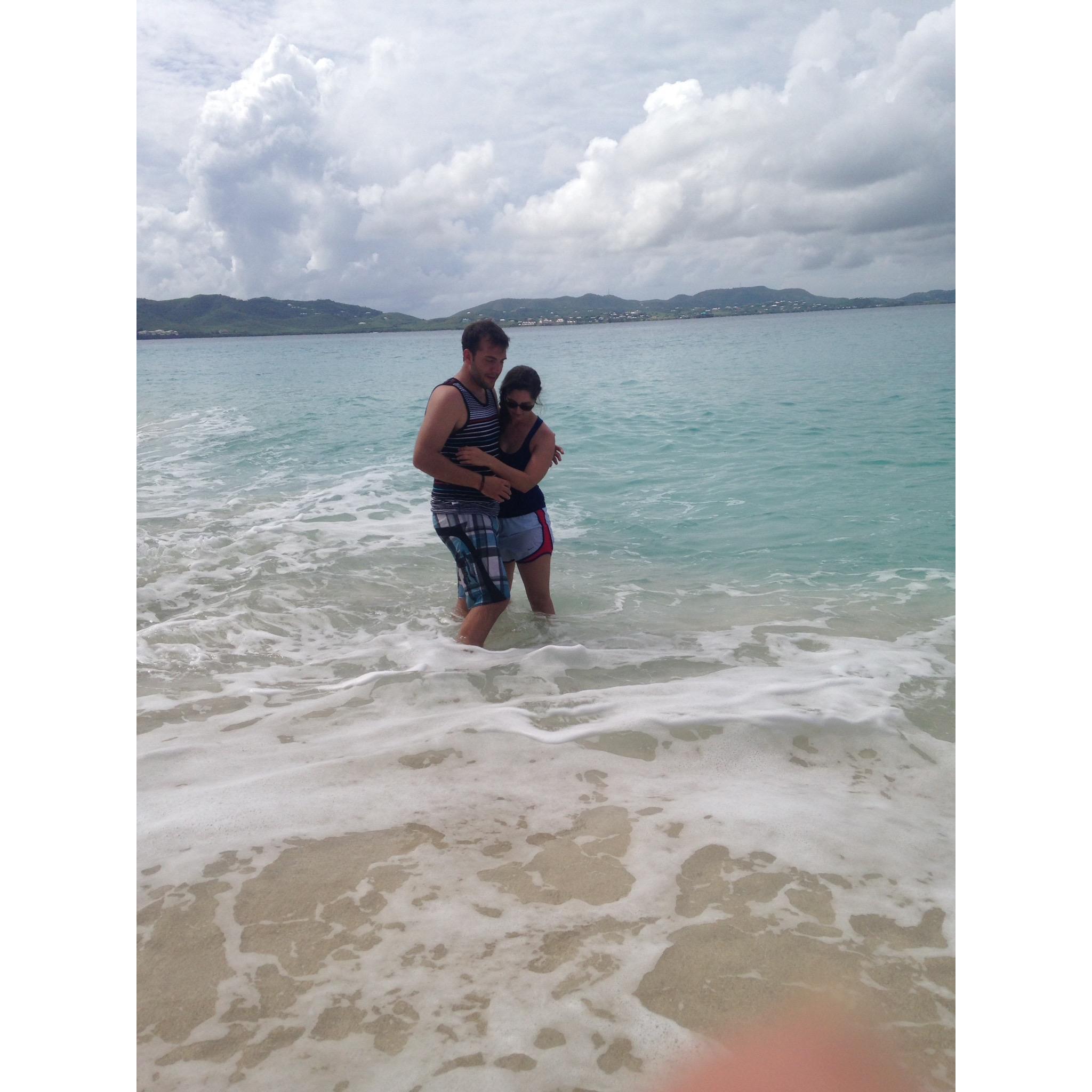 First family vacation with the Anderson's in St. Croix