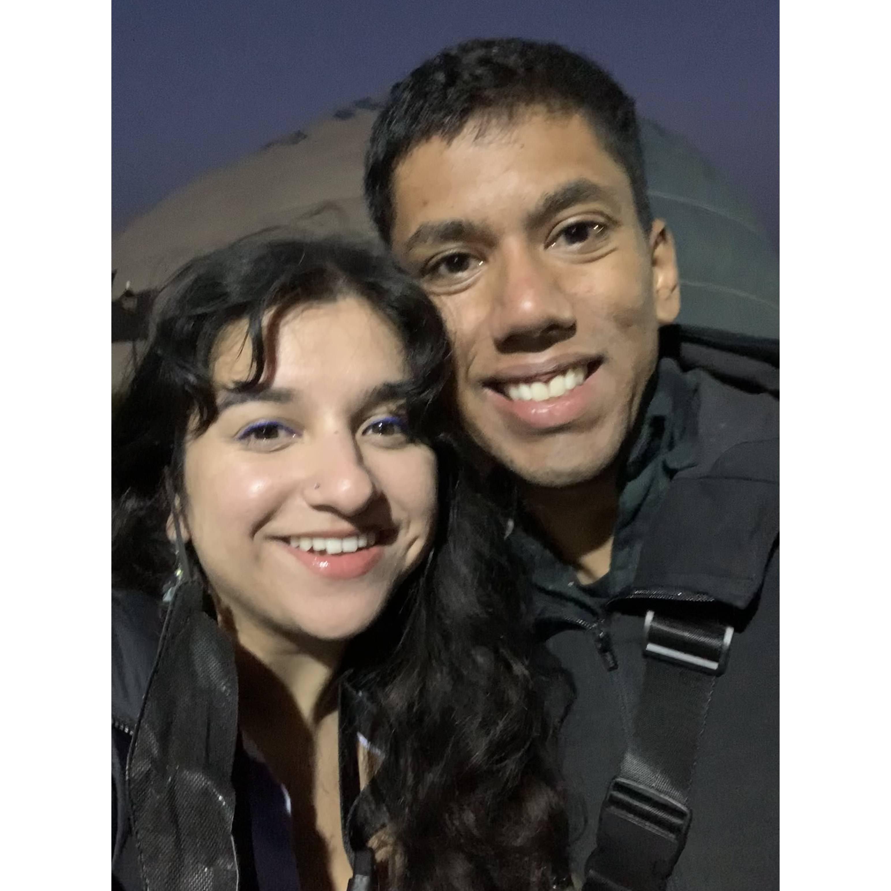 Groggy since we woke up at 4am to ride a hot air balloon. Worth it.