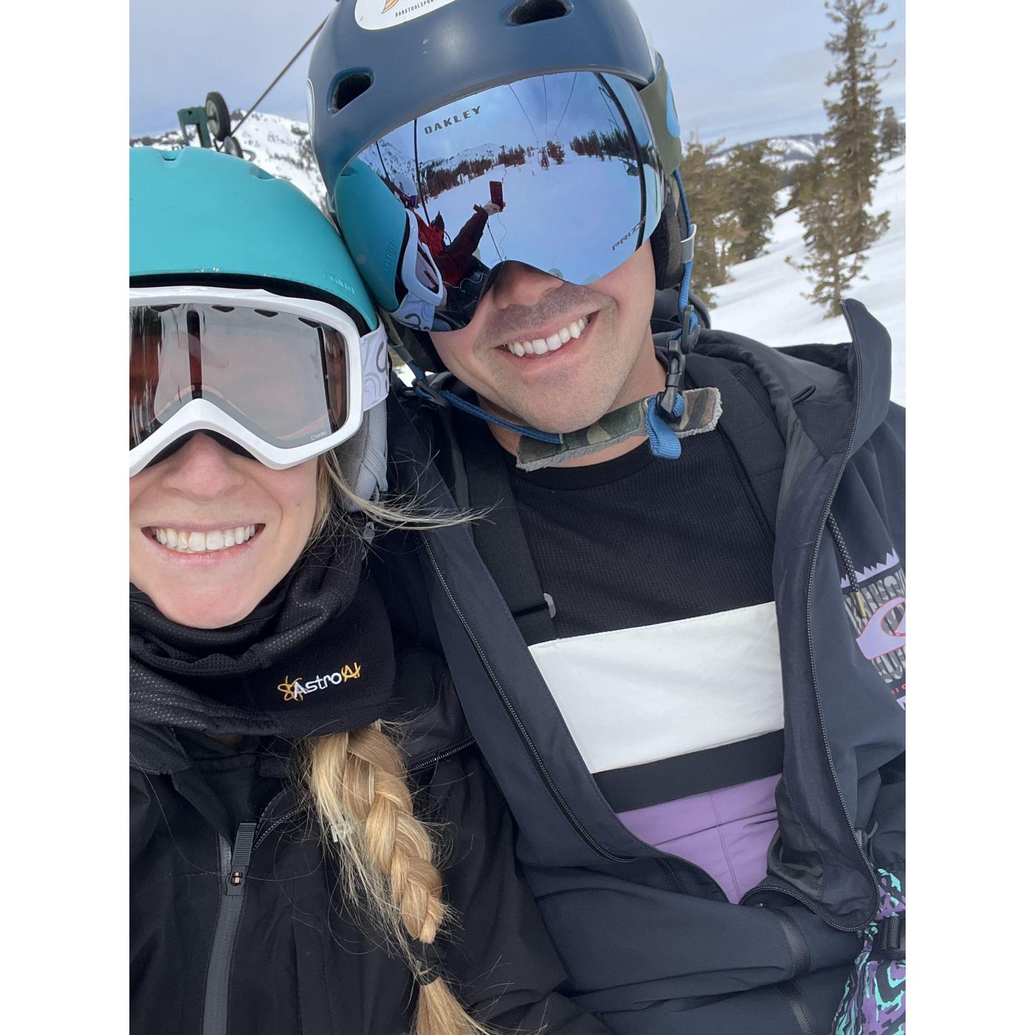 and included lots of snowboarding!!
