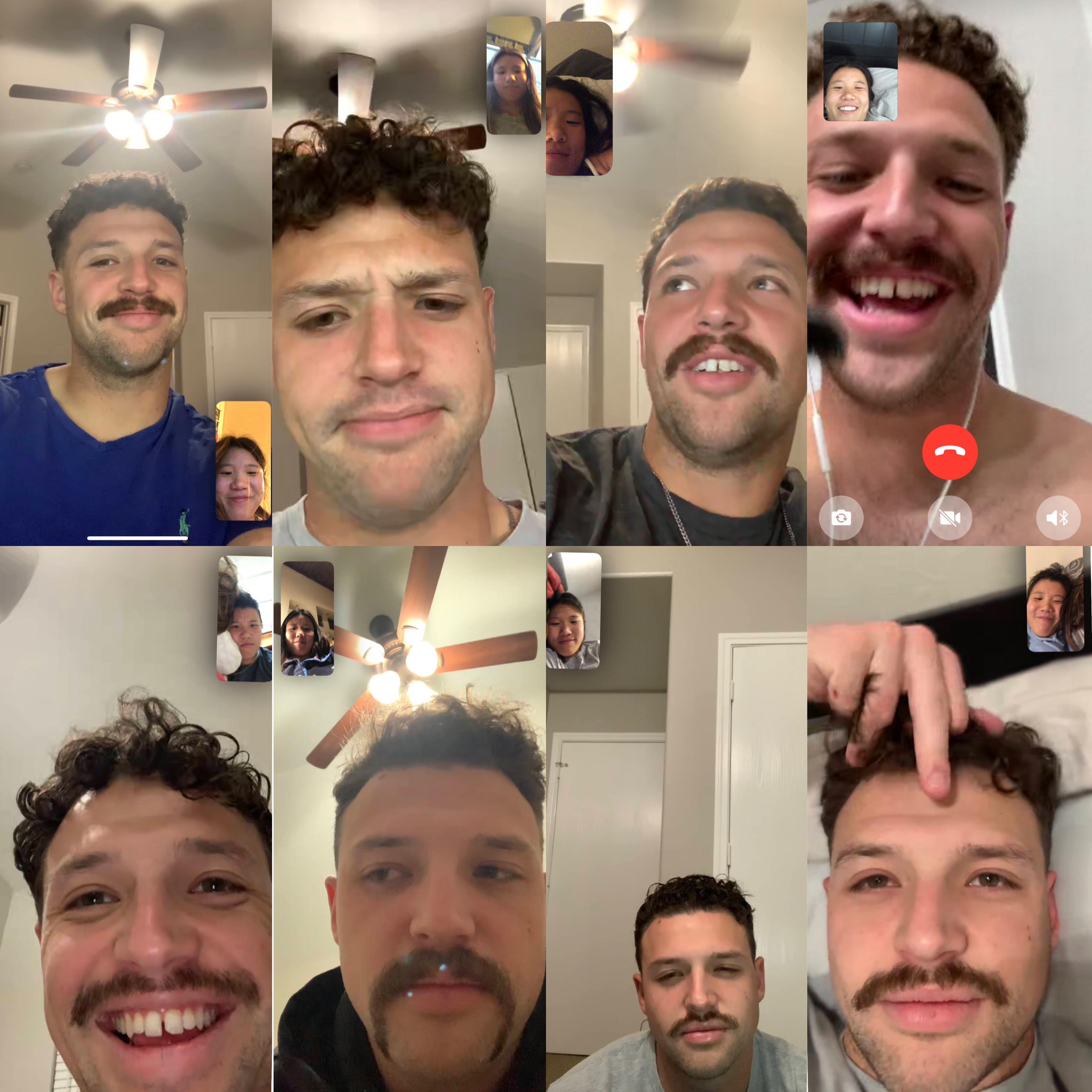 We met over the pandemic and did 2 years of long distance! We had SO MANY FaceTime calls.