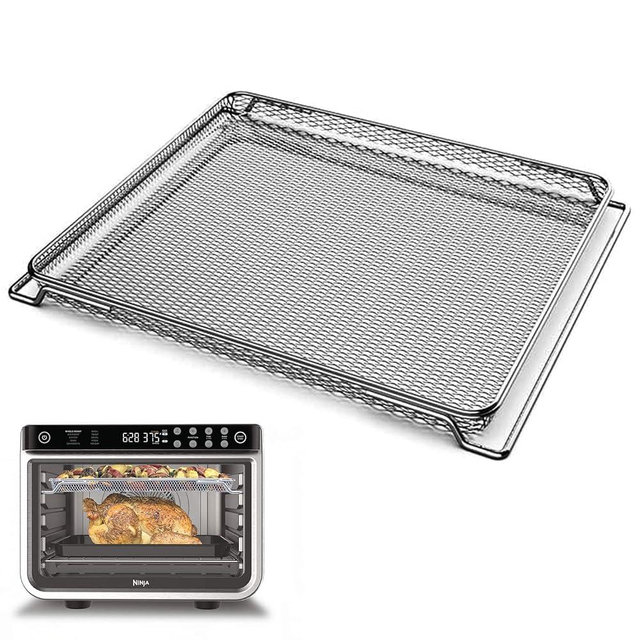 Air Fryer Oven Basket, Original Replacement Baking Trays for NINJA DT201 DT251 Foodi Digital Air Fryer Oven, Mesh Basket, Ideal Accessories for Air Frying and Dehydrating