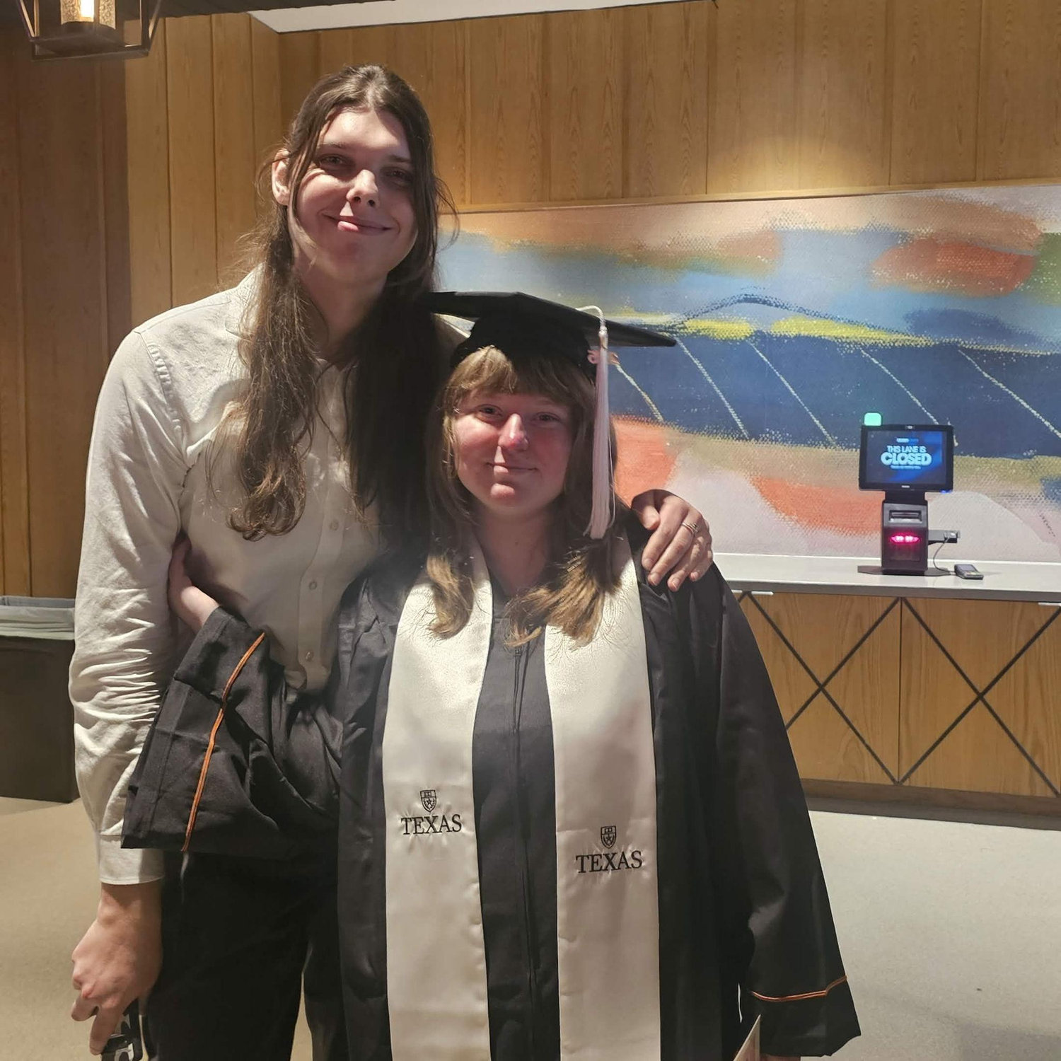 At Atlas' graduation <3