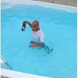 Thrown in the pool during our first family vaca, OBX Corolla NC