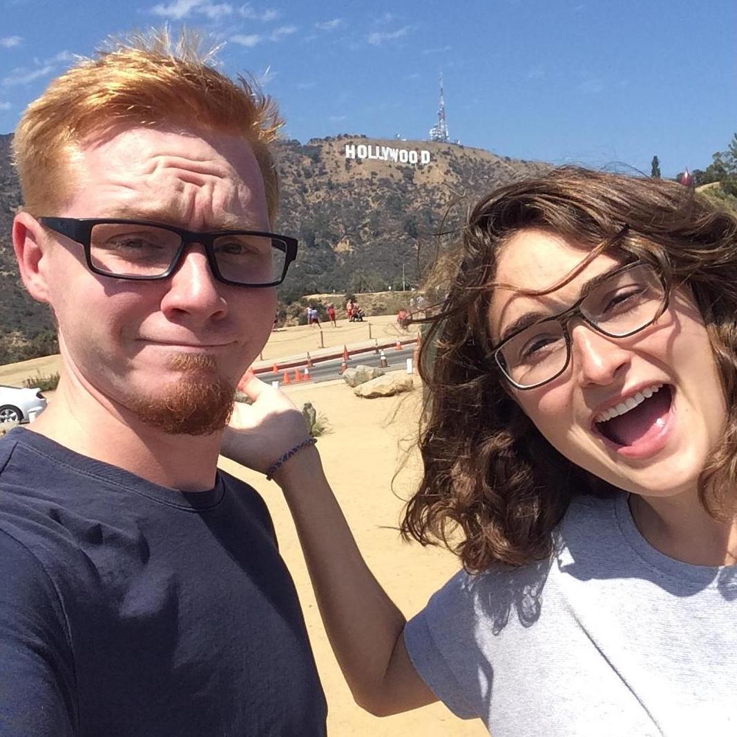 Playing tourist in our own town.