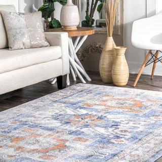 Vintage Rebecca Floral Area Rug