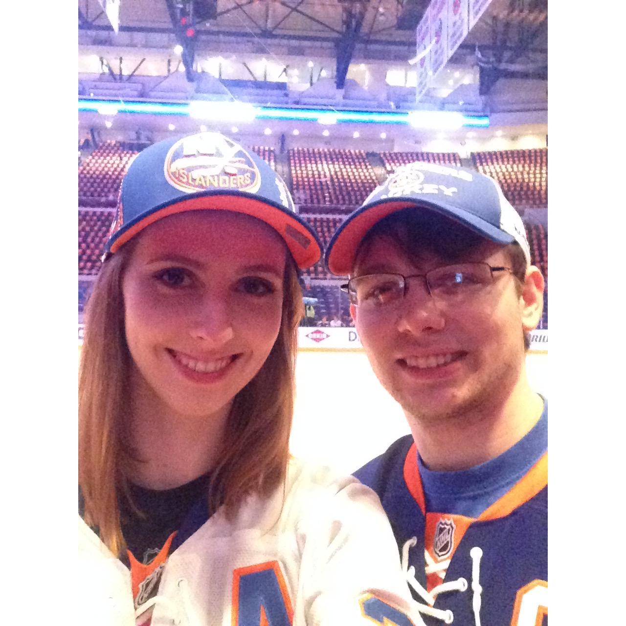 Isles game, April 2015