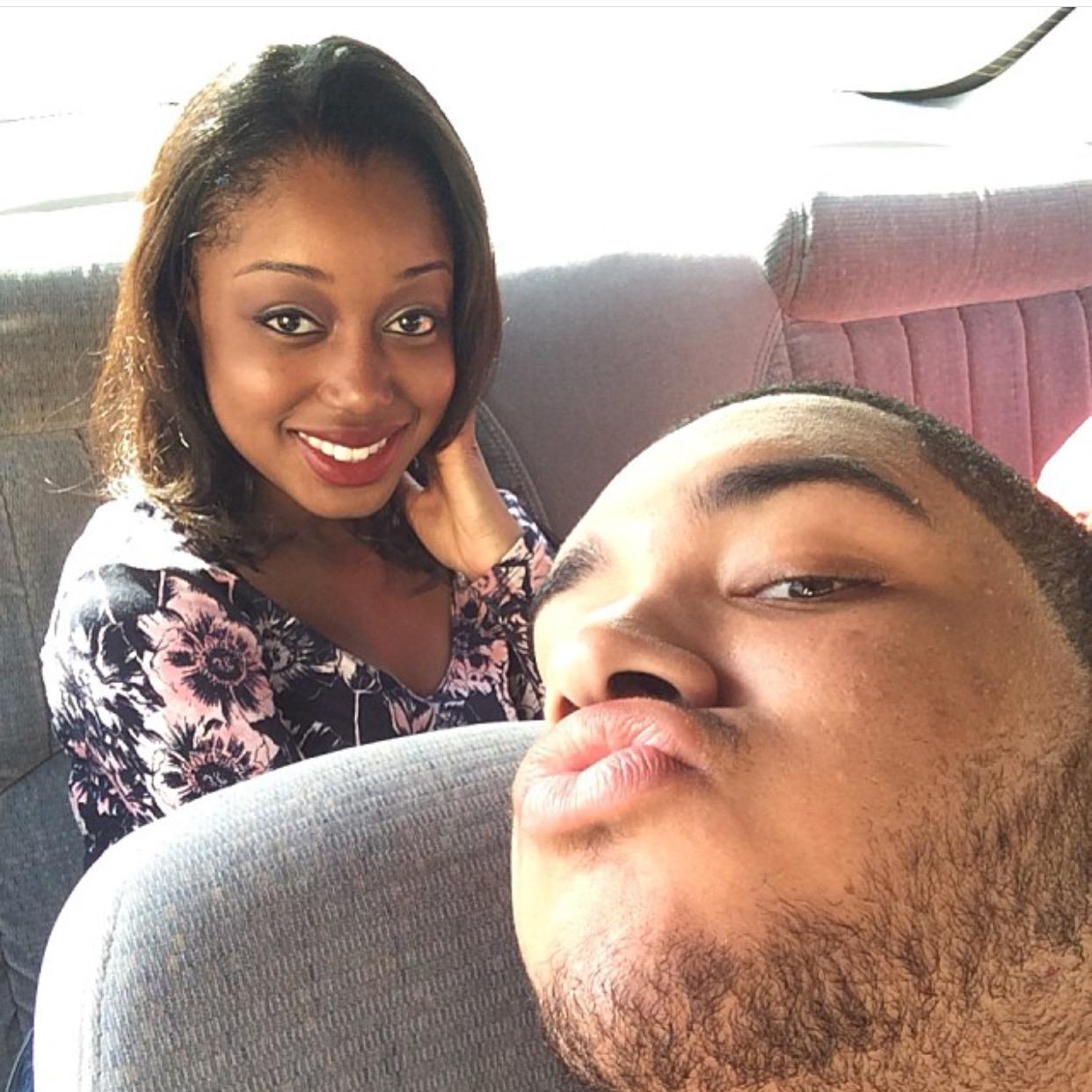 Our first picture together after we made it official ~ 10/14/13