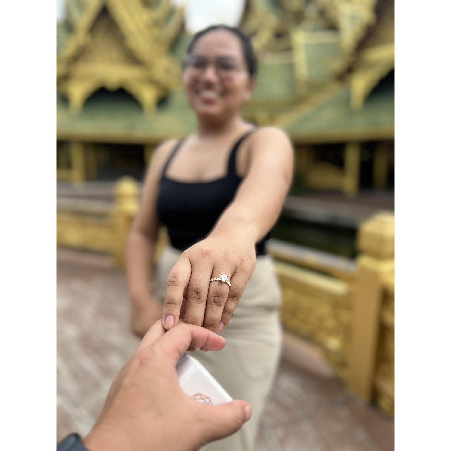 08/17/2024 Zald proposed to K-ann and she said YES to forever under the Thai sunset (The Ancient City - Bangkok, Thailand)