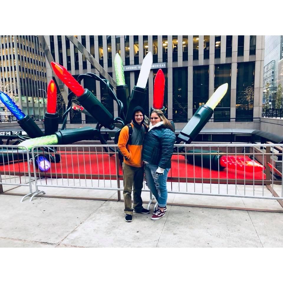 12/9/2017: First Trip together! We went on a Bus Trip to NYC!