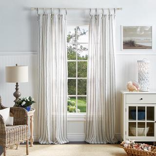Laguna Stripe Curtain Panel, Set of 2