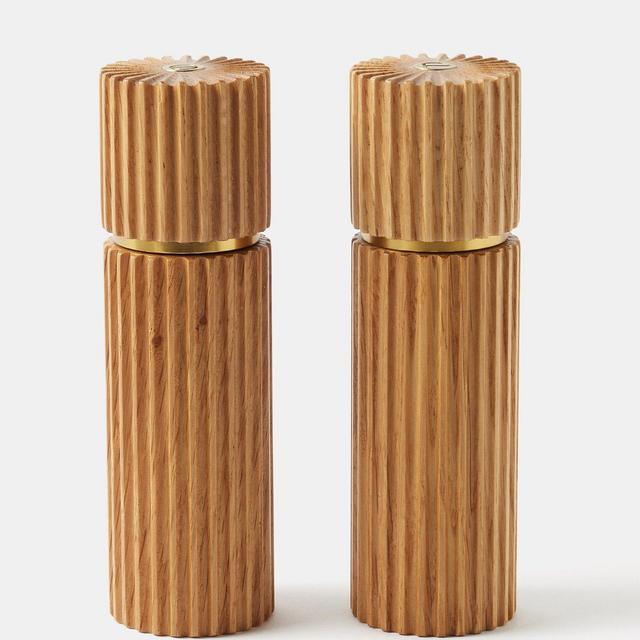 L’Objet Wooden Salt and Pepper Mills