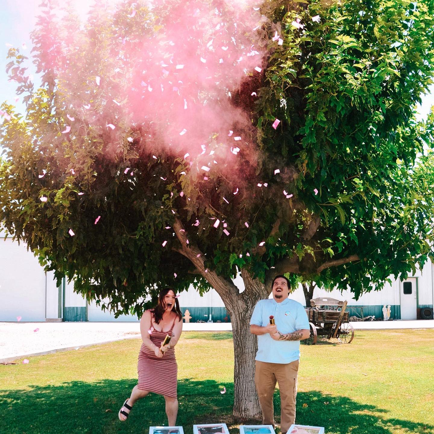 We found out Harlow was a girl ❤️